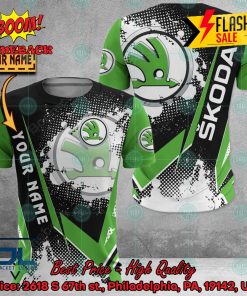 skoda personalized name 3d hoodie and shirts 2 wDPB9