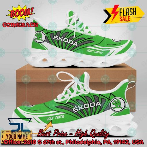 Skoda Personalized Name Max Soul Shoes