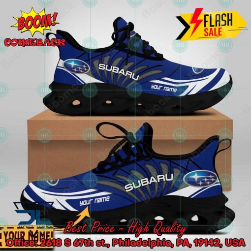 Subaru Personalized Name Max Soul Shoes