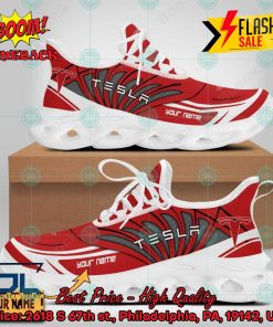 Tesla Personalized Name Max Soul Shoes