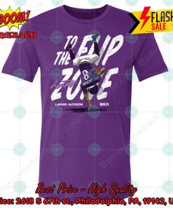 To The Flip Zone Lamar Jackson Shirt