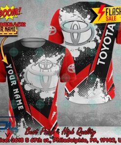 Toyota Personalized Name 3D Hoodie And Shirts