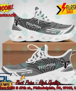Triumph Motorcycles Personalized Name Max Soul Shoes