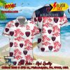 AFL Hawthorn Football Club Coconut Tree Island Hawaiian Shirt