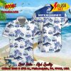 AFL Melbourne Football Club Coconut Tree Island Hawaiian Shirt