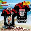 AFL Richmond Football Club Mascot Surfboard Hawaiian Shirt