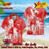 AFL St Kilda Football Club Palm Tree Hawaiian Shirt