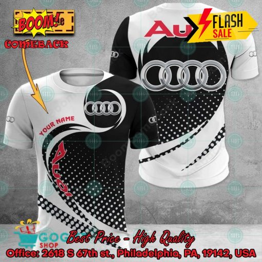 Audi Personalized Name 3D Hoodie Apparel