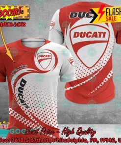 Ducati Personalized Name 3D Hoodie Apparel
