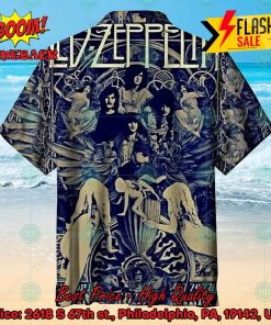 Led Zeppelin Rock Band Hawaiian Shirt