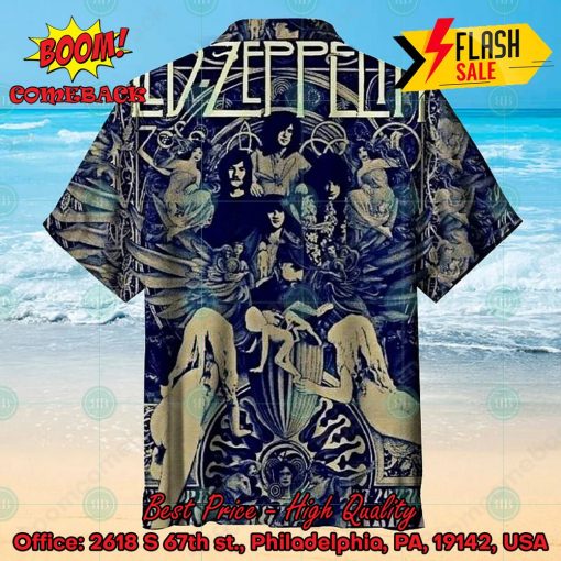 Led Zeppelin Rock Band Hawaiian Shirt