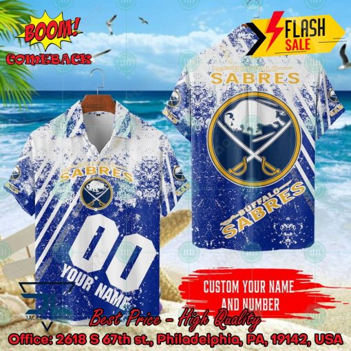 NHL Buffalo Sabres Personalized Name And Number Hawaiian Shirt