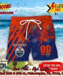 nhl edmonton oilers personalized name and number hawaiian shirt 2 8dx1J