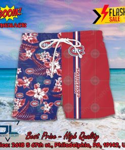 nhl montreal canadiens floral personalized name hawaiian shirt 2 kn3gQ
