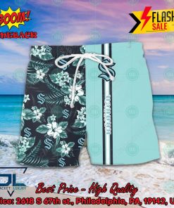 nhl seattle kraken floral personalized name hawaiian shirt 2 O2mU8