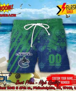 nhl vancouver canucks personalized name and number hawaiian shirt 2 uQYPC