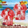 NRL Cronulla-Sutherland Sharks Palm Tree Hawaiian Shirt