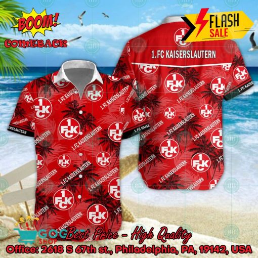 1. FC Kaiserslautern Coconut Tree Tropical Hawaiian Shirt