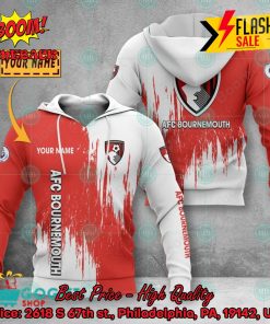 AFC Bournemouth Painting Personalized Name 3D Hoodie Apparel
