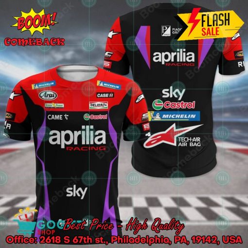 Aprilia Racing 2024 3D Hoodie Apparel