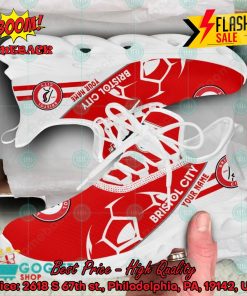 Bristol City FC Personalized Name Max Soul Sneakers