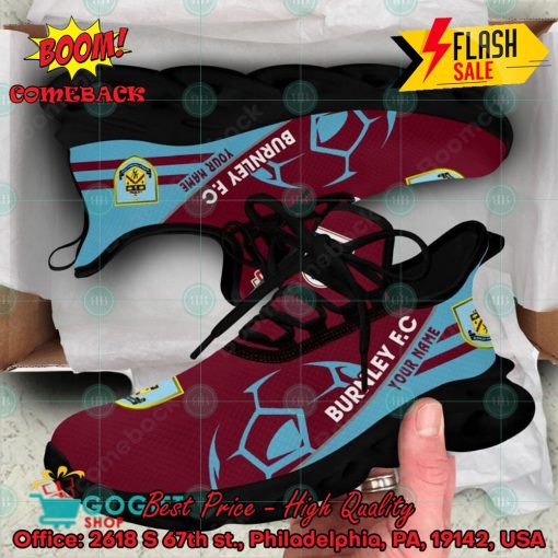 Burnley FC Personalized Name Max Soul Sneakers
