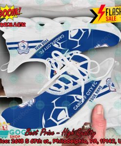 Cardiff City FC Personalized Name Max Soul Sneakers