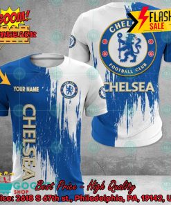 Chelsea FC Painting Personalized Name 3D Hoodie Apparel