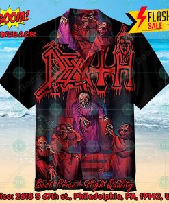 Death Metal Band Scream Bloody Gore Album Hawaiian Shirt