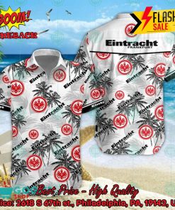 Eintracht Frankfurt Coconut Tree Tropical Hawaiian Shirt