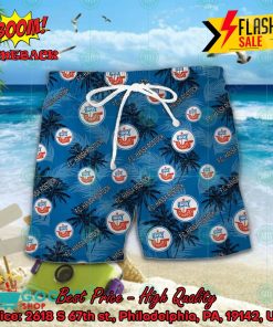 fc hansa rostock coconut tree tropical hawaiian shirt 2 5LcPa