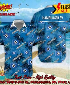 Hamburger SV Coconut Tree Tropical Hawaiian Shirt