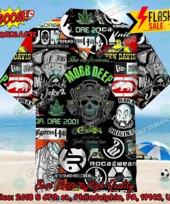 Hip-hop Collage Hawaiian Shirt