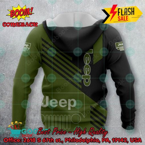 Jeep 3D Hoodie T-shirt Apparel