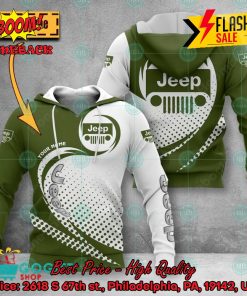 Jeep Personalized Name 3D Hoodie Apparel