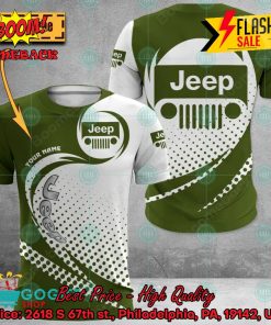 Jeep Personalized Name 3D Hoodie Apparel