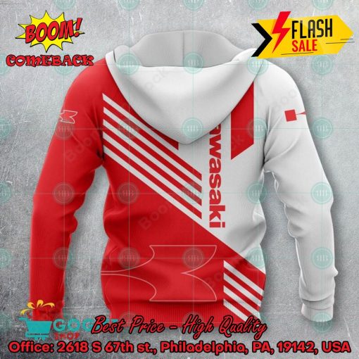 Kawasaki 3D Hoodie T-shirt Apparel