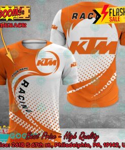 KTM Racing Personalized Name 3D Hoodie Apparel