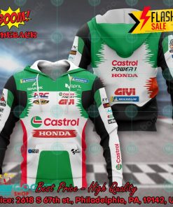 LCR Honda Team 2024 3D Hoodie Apparel