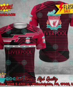 Liverpool FC Big Logo Back 3D Hoodie Apparel