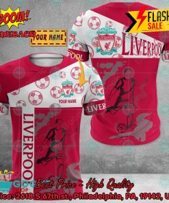 Liverpool FC Shooting Personalized Name 3D Hoodie Apparel