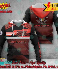Luton Town FC Big Logo Back 3D Hoodie Apparel