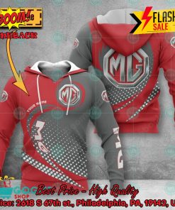 MG Cars Personalized Name 3D Hoodie Apparel