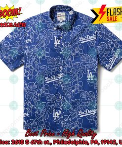 MLB Los Angeles Dodgers Monstera Deliciosa Hawaiian Shirt