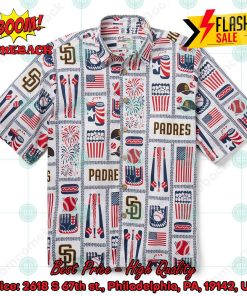 MLB San Diego Padres Americana Hawaiian Shirt