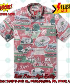 NCAA Alabama Crimson Tide Alabama Scenic Hawaiian Shirt