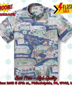 NCAA Auburn Tigers Auburn Scenic Hawaiian Shirt