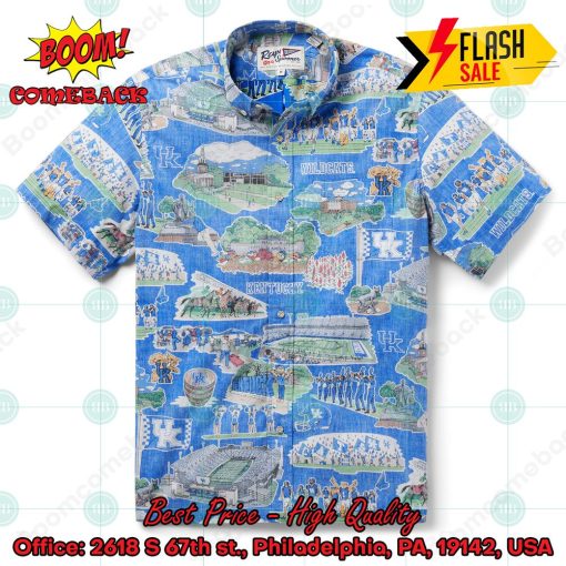 NCAA Kentucky Wildcats Kentucky Scenic Hawaiian Shirt