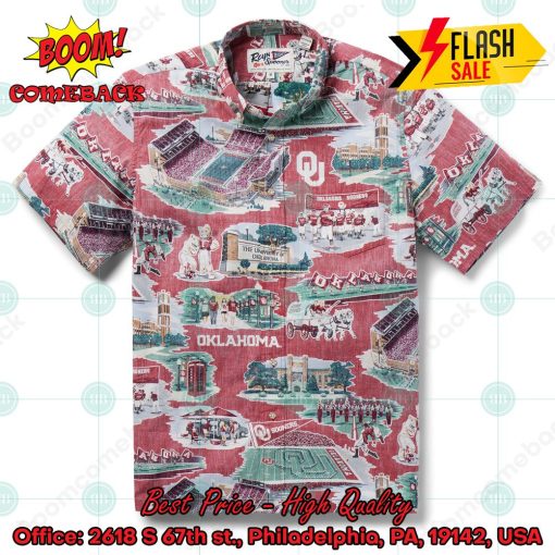 NCAA Oklahoma Sooners Oklahoma Scenic Hawaiian Shirt