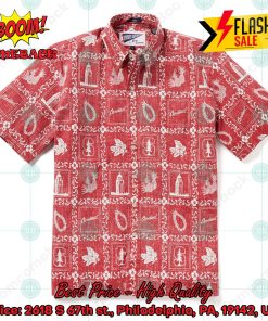 NCAA Stanford Cardinal Checkered Hawaiian Shirt